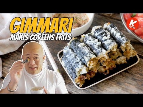 Korean Guimbari – small fried nori rolls