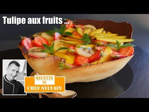 Seasonal Fruit Tulip - French Dessert Seasonal Fruit Tulip - Delicious French dessert with medium difficulty. Perfect recipe converted from YouTube video to PDF format.