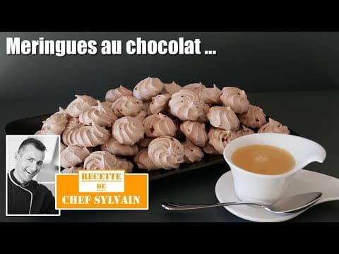 Chocolate Meringues - French Dessert Chocolate Meringues - Delicious French dessert with medium difficulty. Perfect recipe converted from YouTube video to PDF format.