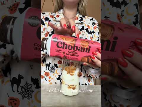 Cookie Butter Iced Latte at home 🧸