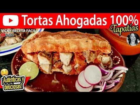 Cómo hacer las mejores TORTAS AHOGADAS