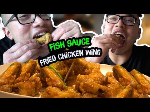 FISH SAUCE FRIED CHICKEN WINGS. Recipe