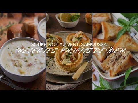 Seafood Soup and Seafood Puff Pastries - French Main Course Seafood Soup and Seafood Puff Pastries - Delicious French main course with medium difficulty. Perfect recipe converted from YouTube video to PDF format.