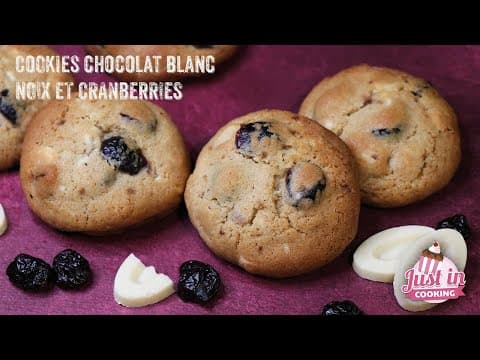 White Chocolate, Brazil Nut and Cranberry Cookies - American Dessert White Chocolate, Brazil Nut and Cranberry Cookies - Delicious American dessert with easy difficulty. Perfect recipe converted from YouTube video to PDF format.