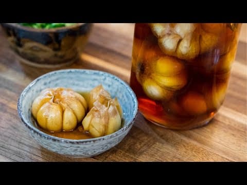 Sweet Pickled Garlic Recipe