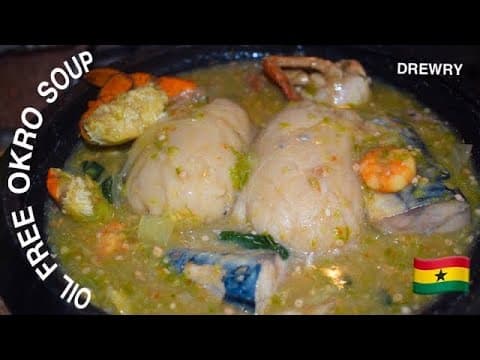 Oil-Free Okra Sauce - West African Main Course Oil-Free Okra Sauce - Delicious West African main course with medium difficulty. Perfect recipe converted from YouTube video to PDF format.