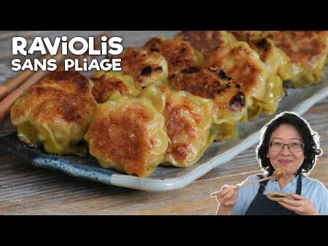 Grilled Chicken Ravioli without Folding - Asian Main Course Grilled Chicken Ravioli without Folding - Delicious Asian main course with medium difficulty. Perfect recipe converted from YouTube video to PDF format.