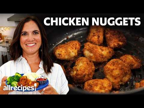 Easy Homemade Chicken Nuggets (Air Fryer or Oven!)