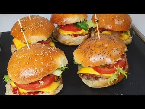 100% Homemade Burgers - American Main Course 100% Homemade Burgers - Delicious American main course with medium difficulty. Perfect recipe converted from YouTube video to PDF format.