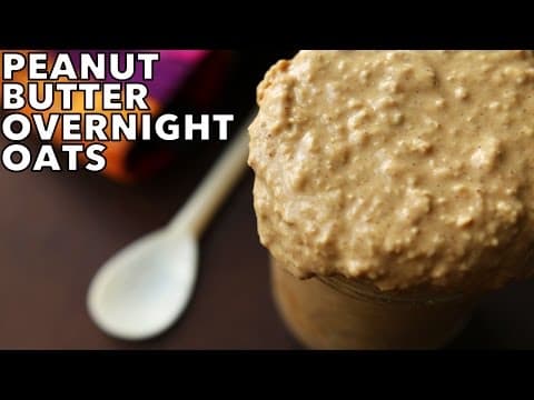 Easy and Healthy Peanut Butter Overnight Oats Recipe