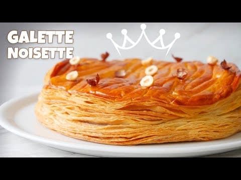 King cake with hazelnut frangipane - French Dessert King cake with hazelnut frangipane - Delicious French dessert with medium difficulty. Perfect recipe converted from YouTube video to PDF format.