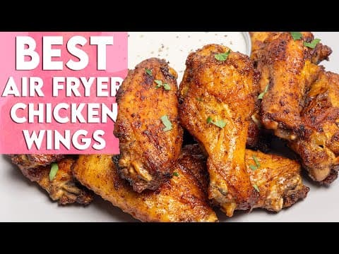 Easy Air Fryer Chicken Wings Recipe