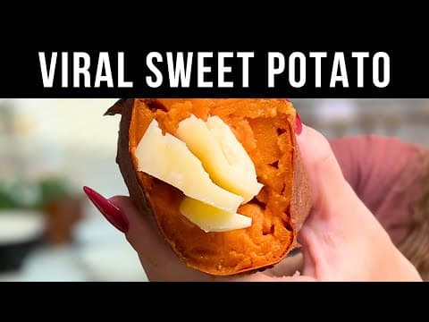 Viral Sweet Potato with Cheese Recipe Hack