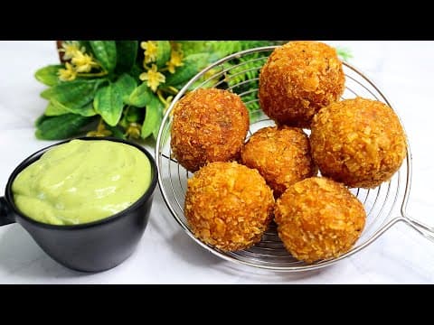 Crispy Chicken Potato Balls recipe