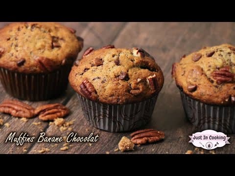 Banana Pecan and Chocolate Muffins - American Breakfast Banana Pecan and Chocolate Muffins - Delicious American breakfast with easy difficulty. Perfect recipe converted from YouTube video to PDF format.
