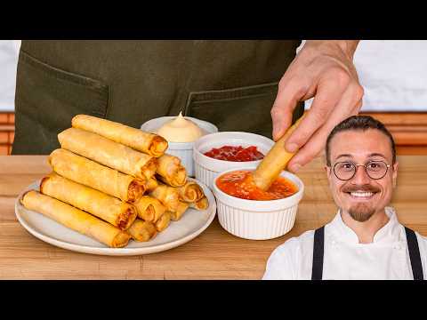 Crispy Spring Rolls At Home (Lumpia)