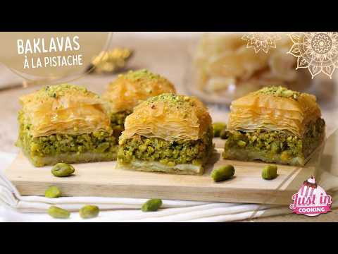 Recette des Baklavas Pistache : Mes astuces pour une texture parfaite 😉 Recipe - Turkish | Medium | Serves 8 Recette des Baklavas Pistache : Mes astuces pour une texture parfaite 😉 - Turkish recipe that serves 8 people. A medium difficulty cooking recipe converted from YouTube video with complete ingredients and step-by-step instructions.