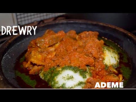 Sauce à des mets (Yoyo) - Afrique de l'Ouest Main Course Sauce à des mets (Yoyo) - Delicious Afrique de l'Ouest main course with medium difficulty. Perfect recipe converted from YouTube video to PDF format.