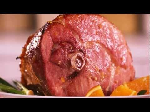 Apricot Glazed Baked Ham