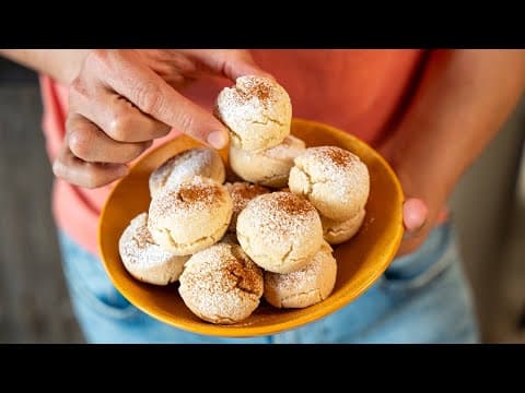 Soft cinnamon cookies (Montecados) - Spanish Snack Soft cinnamon cookies (Montecados) - Delicious Spanish snack with easy difficulty. Perfect recipe converted from YouTube video to PDF format.