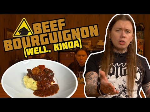 Rough Beef Bourguignon
