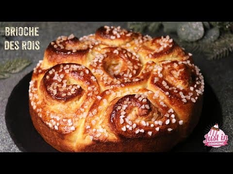 King's Brioche with Almond Cream - French Breakfast King's Brioche with Almond Cream - Delicious French breakfast with medium difficulty. Perfect recipe converted from YouTube video to PDF format.