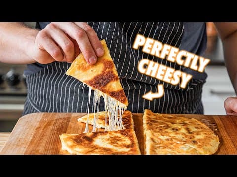 Perfect Quesadilla (Cheese, Beef, Vegetarian)