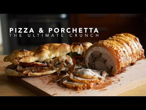 Porchetta Pizza Sandwich