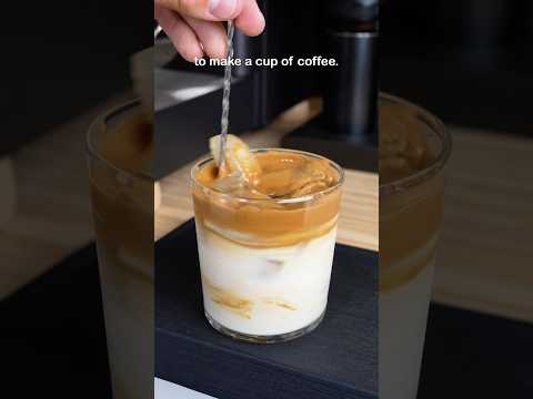Different ways to make whipped coffee