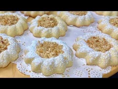 Marguerite Shortbread with Elmoren Hazelnut Spread - French Dessert Marguerite Shortbread with Elmoren Hazelnut Spread - Delicious French dessert with easy difficulty. Perfect recipe converted from YouTube video to PDF format.