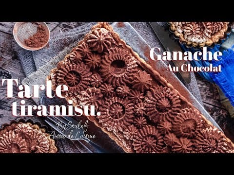 Chocolate Ganache and Mascarpone Whipped Cream Tart - French Dessert Chocolate Ganache and Mascarpone Whipped Cream Tart - Delicious French dessert with medium difficulty. Perfect recipe converted from YouTube video to PDF format.