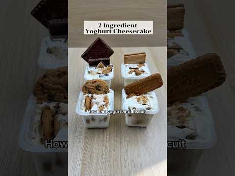 2 ingredient Yoghurt Cheesecake
