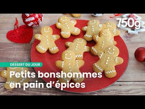 Bonhommes en pain d'épice décorés - French Dessert Bonhommes en pain d'épice décorés - Delicious French dessert with easy difficulty. Perfect recipe converted from YouTube video to PDF format.