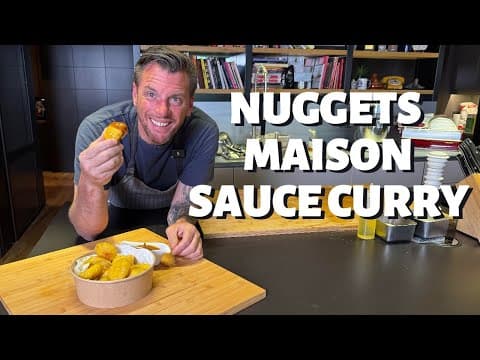 Homemade Chicken Nuggets with Curry Sauce - French Snack Homemade Chicken Nuggets with Curry Sauce - Delicious French snack with medium difficulty. Perfect recipe converted from YouTube video to PDF format.