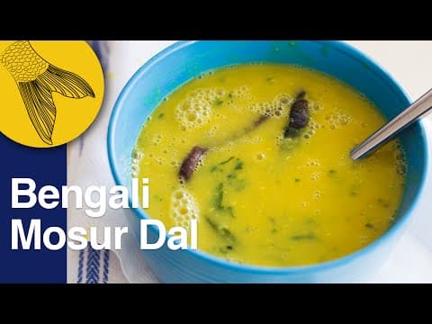 Plain Mosur Dal (Bengali Red Lentil Soup)