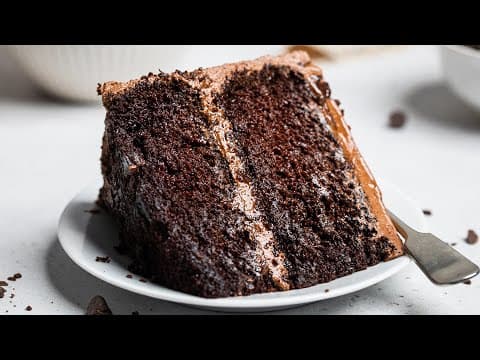 The Best Vegan Chocolate Cake. Period.