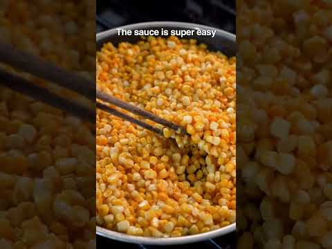 CHICKEN & CORN SALAD - high fibre & high protein!