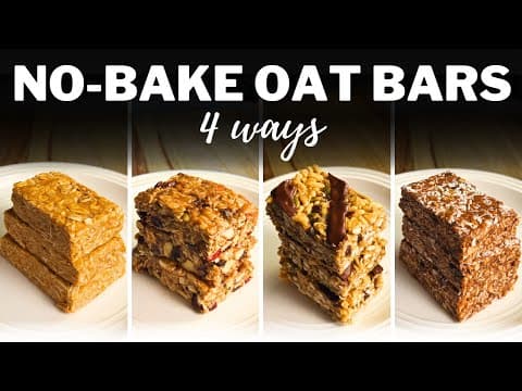 Classic No-Bake Oat Bars