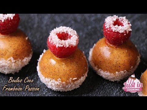 Petites boules framboises noix de coco et passion - French Dessert Petites boules framboises noix de coco et passion - Delicious French dessert with medium difficulty. Perfect recipe converted from YouTube video to PDF format.