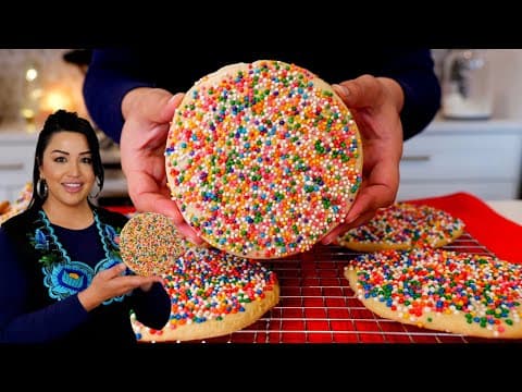 Mexican Sprinkle Cookies