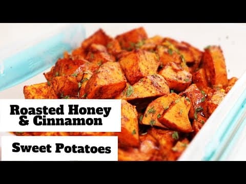 TUESDAY EATS WITH CATHY - ROASTED HONEY & CINNAMON SWEET POTATOES RECIPE