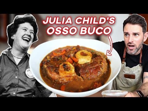 Julia Child’s Osso Buco (TASTE GOD’S BUTTER)