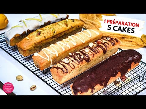 5 sweet cakes with assorted flavors - French Dessert 5 sweet cakes with assorted flavors - Delicious French dessert with medium difficulty. Perfect recipe converted from YouTube video to PDF format.