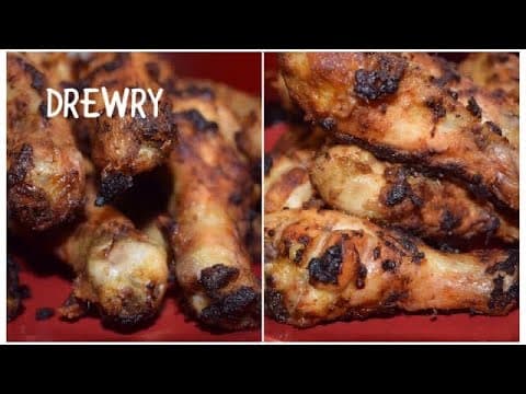 Pilons de poulet épicé au four avec mélange d'épices africaines - African Main Course Pilons de poulet épicé au four avec mélange d'épices africaines - Delicious African main course with easy difficulty. Perfect recipe converted from YouTube video to PDF format.