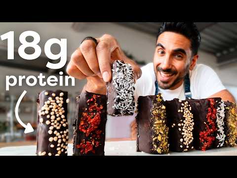 My high-protein bars made with anti-inflammatory whole foods (gut-friendly, no-bake)