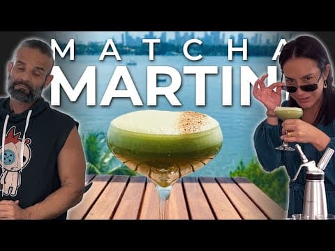 DIY Matcha Martini