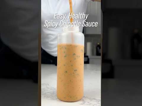 High Protein Spicy Chipotle Sauce! Only 38 Calories!🌶️🔥💪