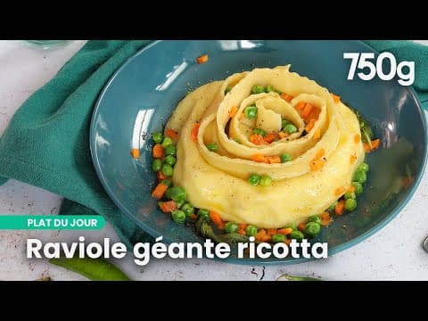 Raviole géante à la ricotta citronnée - Italian Main Course Raviole géante à la ricotta citronnée - Delicious Italian main course with medium difficulty. Perfect recipe converted from YouTube video to PDF format.