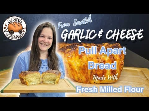 Garlic & Cheese Pull Apart Bread - FMF