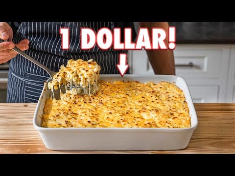 Fancy Baked Mac and Cheese - American Main Course Fancy Baked Mac and Cheese - Delicious American main course with medium difficulty. Perfect recipe converted from YouTube video to PDF format.